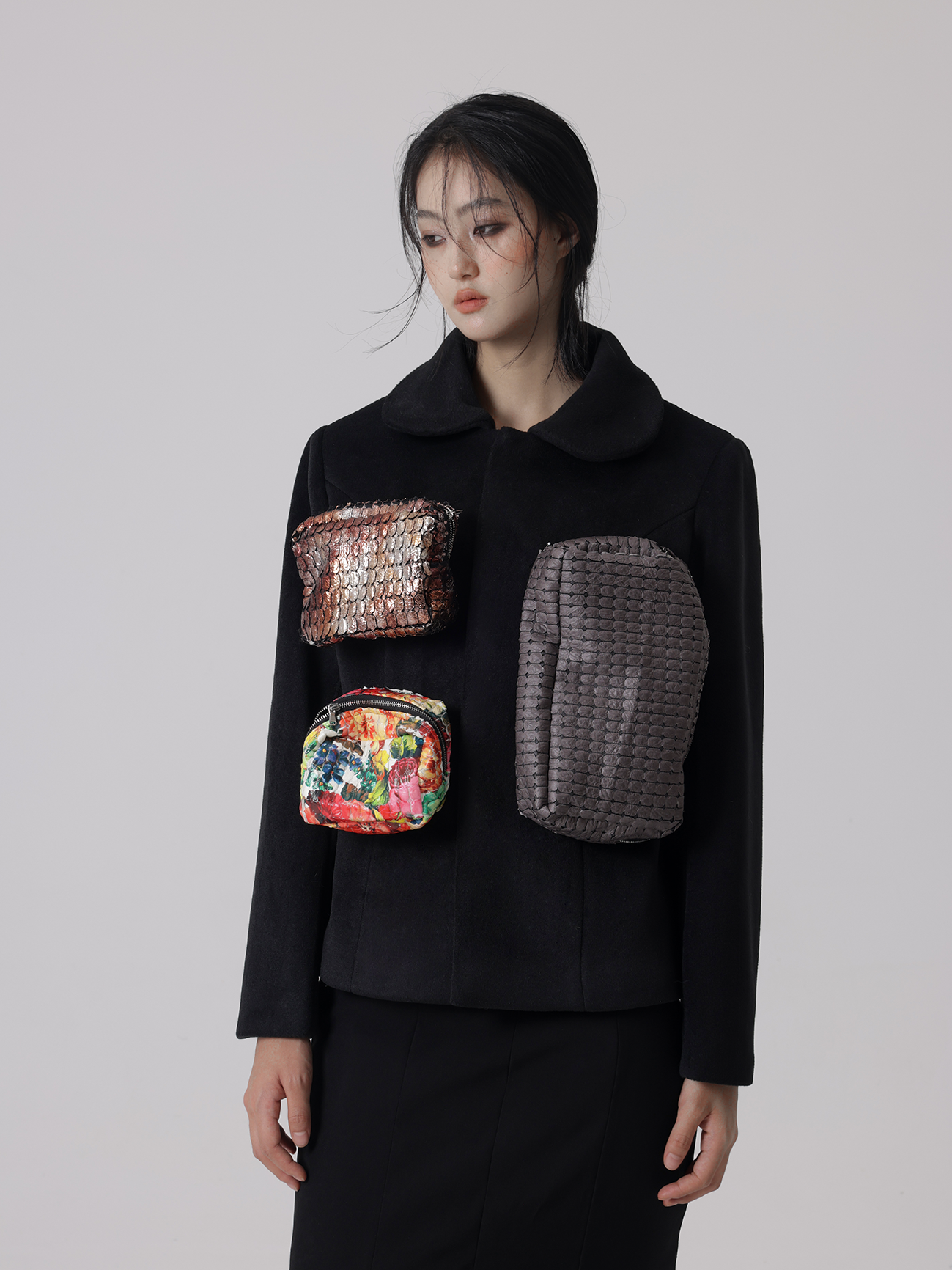 Nichi Poach Removable Unique Conspicuous Jacket