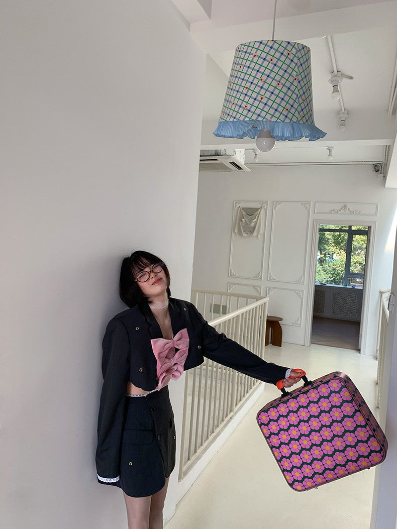 Simple Modern Plain Short-Jacket&Minis-Kirt