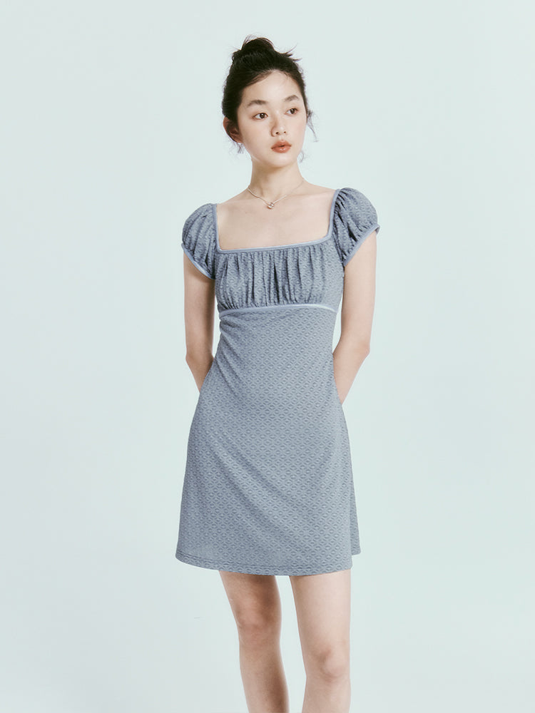 Retro dichtes Flare-ein-Stück