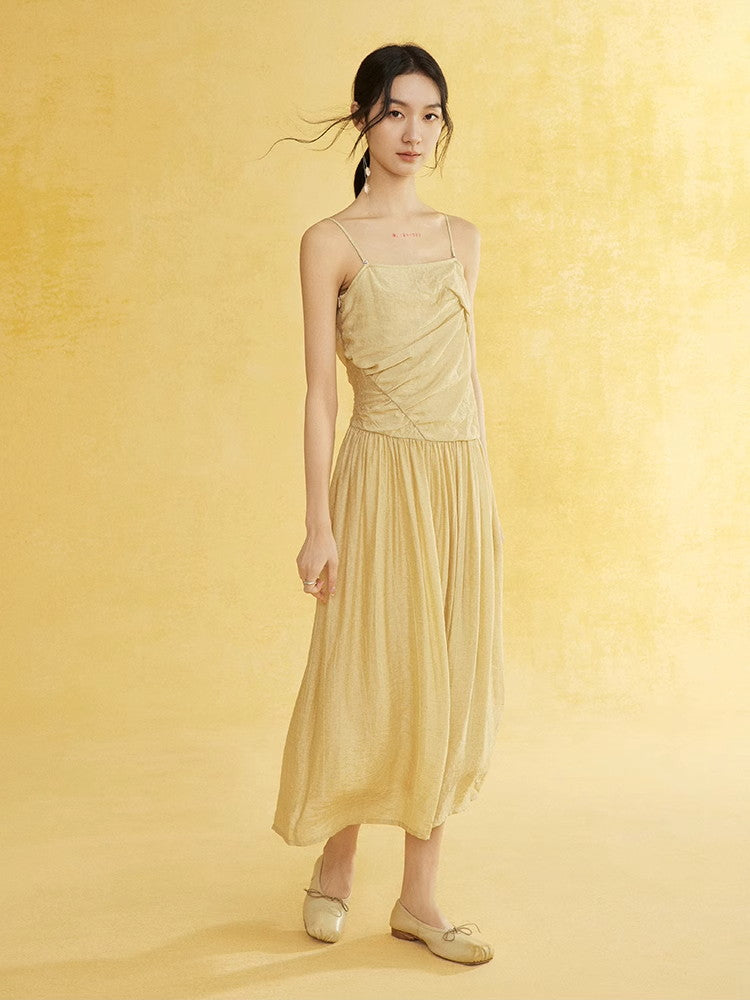 카이솔 자연 복고풍 긴 일체형