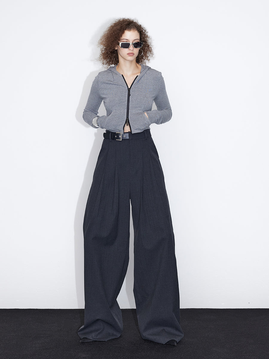 Slacks Straight Simple Chic Pants
