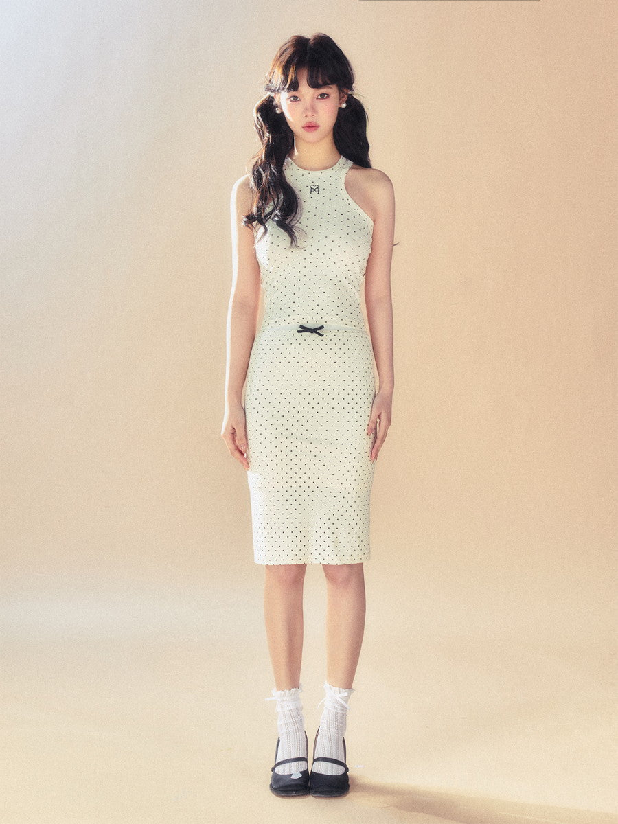 Ruban stretch tricot ruban girly serré décontracté rétro-skirt crayon