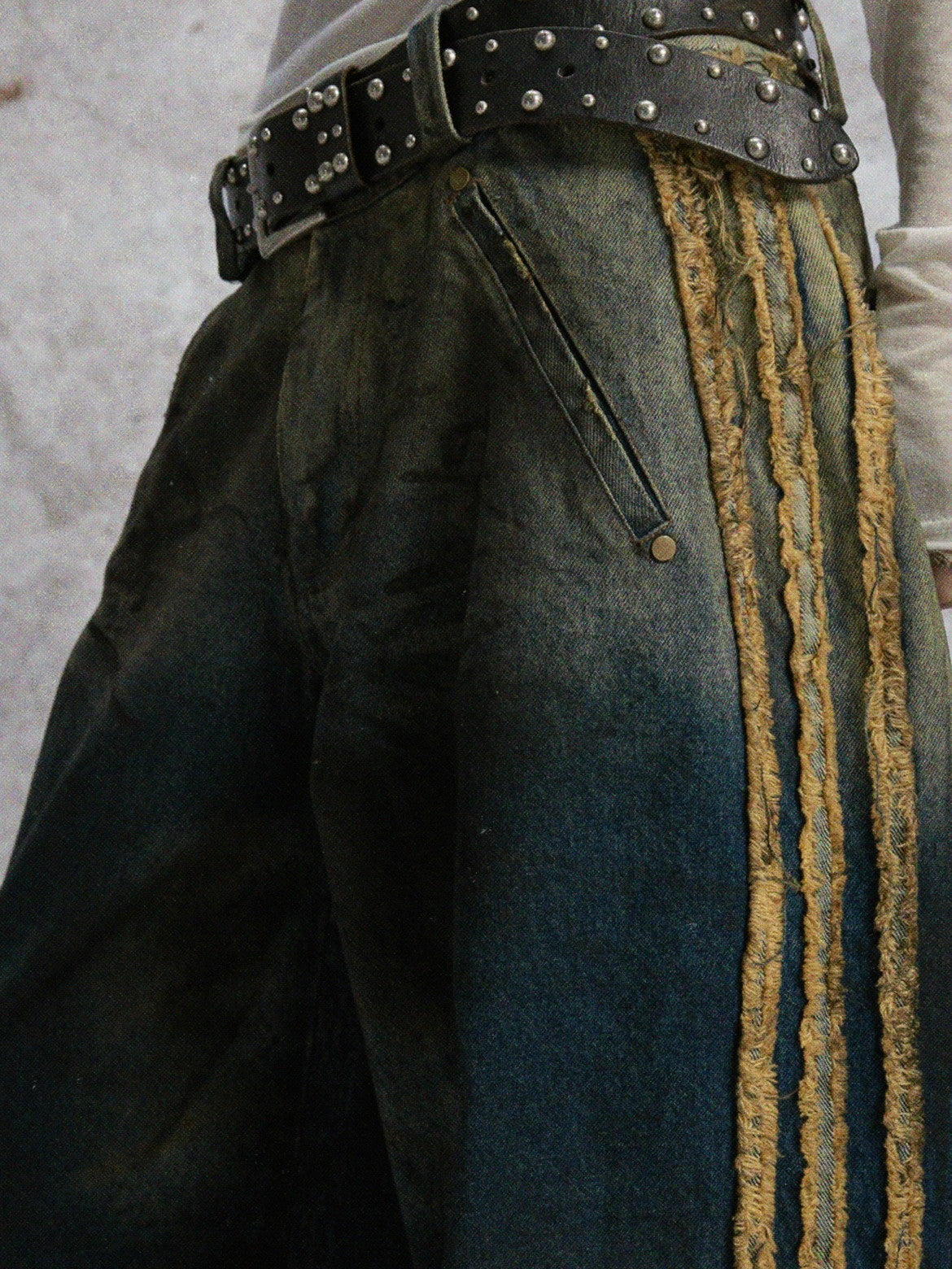 Side-Tassel Loose Casual Cool Wide-Pants