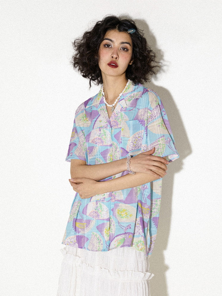 Japanese Fan Modern Nichi Oversize Casual Shirt