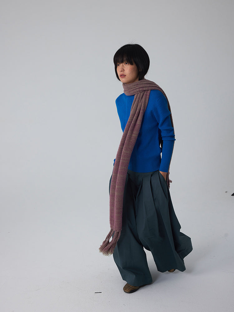 Unisex loser Ballon mit breiten Beinen, einfachen Weithose