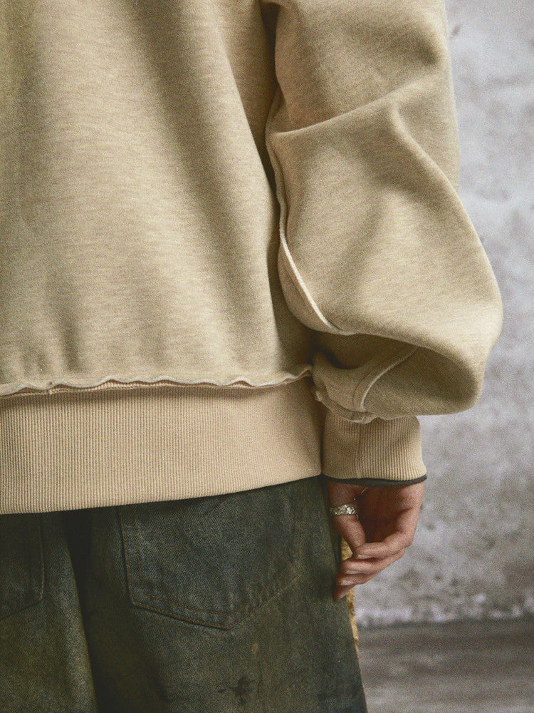 Hoodie Casual Oversize Drop-Shoulder Parka