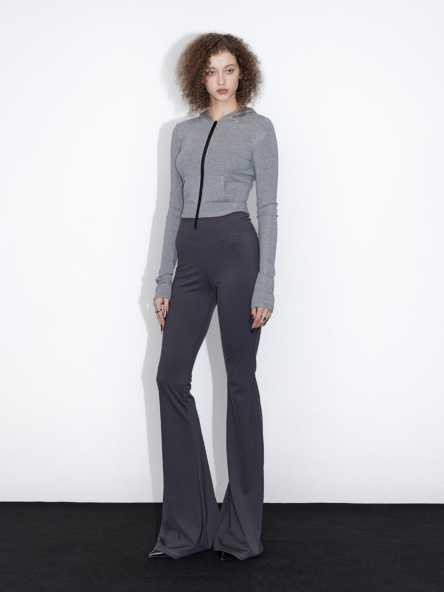 Plain Simple Elegant Flare-Pants