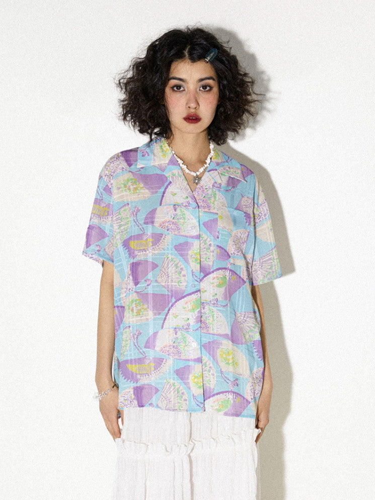 Japanese Fan Modern Nichi Oversize Casual Shirt