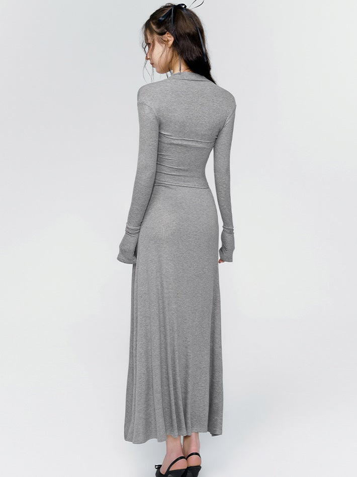 Plain Nichi Tight Set Bolero&Bare-Top&Long-Skirt