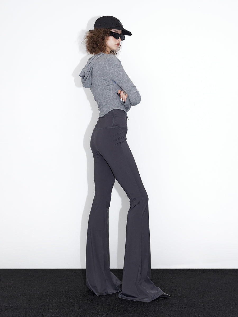 Plain Simple Elegant Flare-Pants