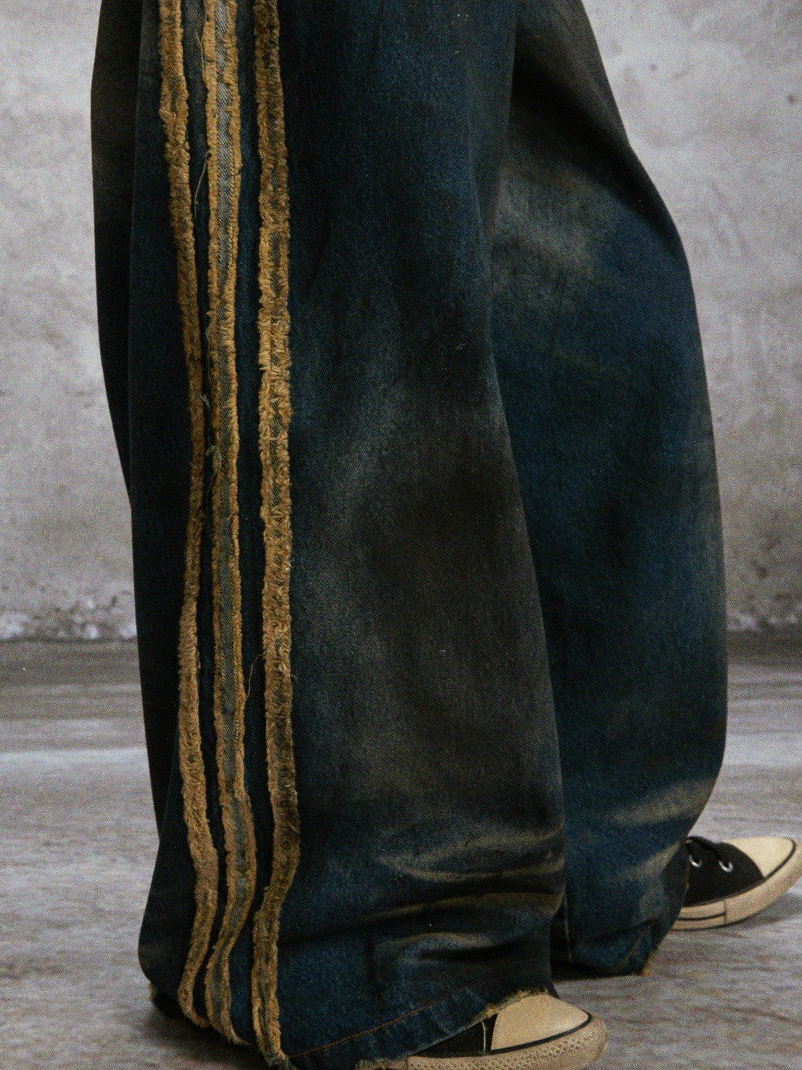 Side-Tassel Loose Casual Cool Wide-Pants