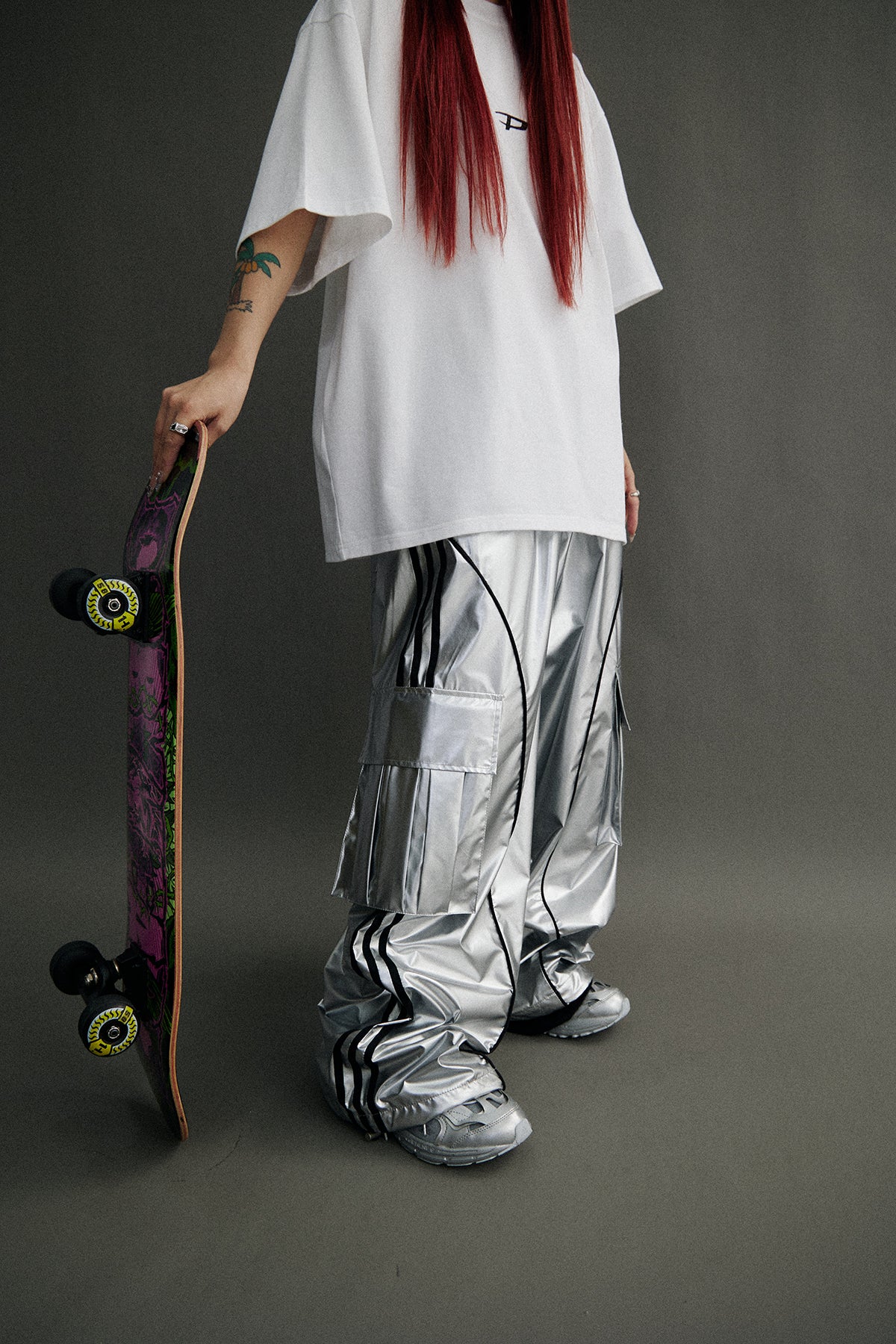 Unisex Oversize One-Point Casual Simple T-Shirt