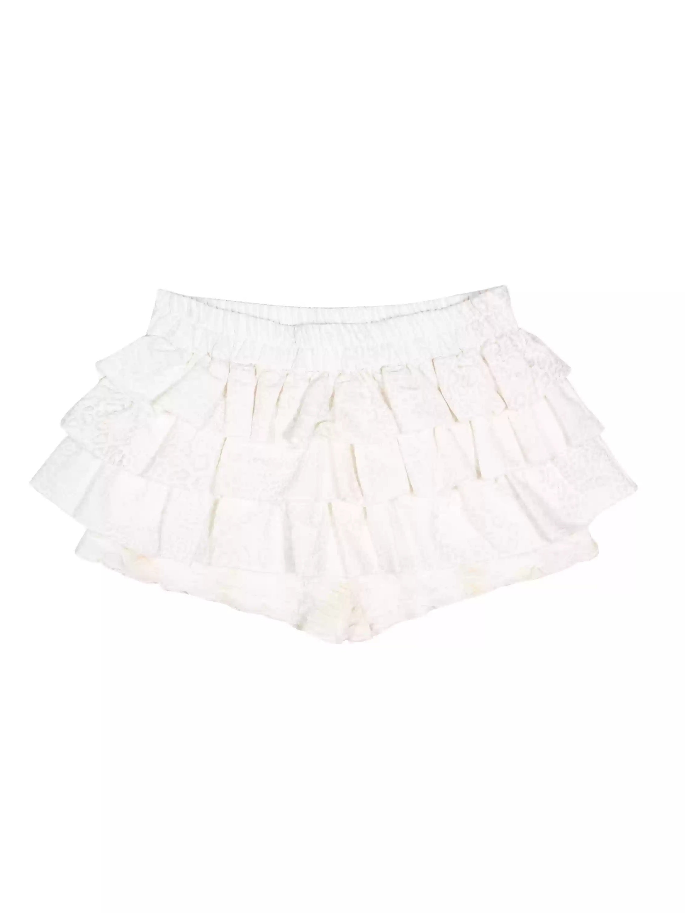 Leopard Cake Miniskirt Pants