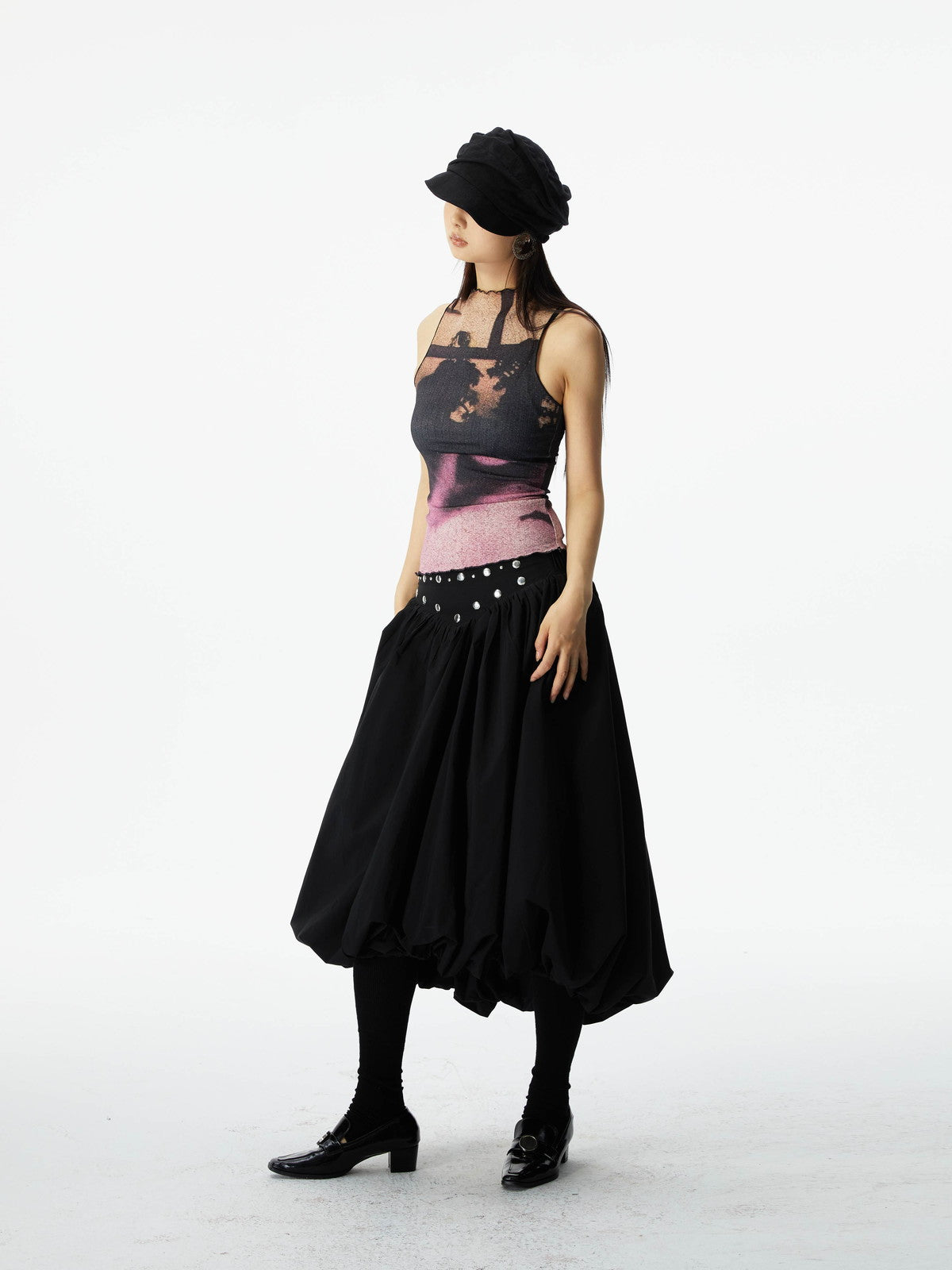 Thin Modern Mellow Sleeveless Cutsew