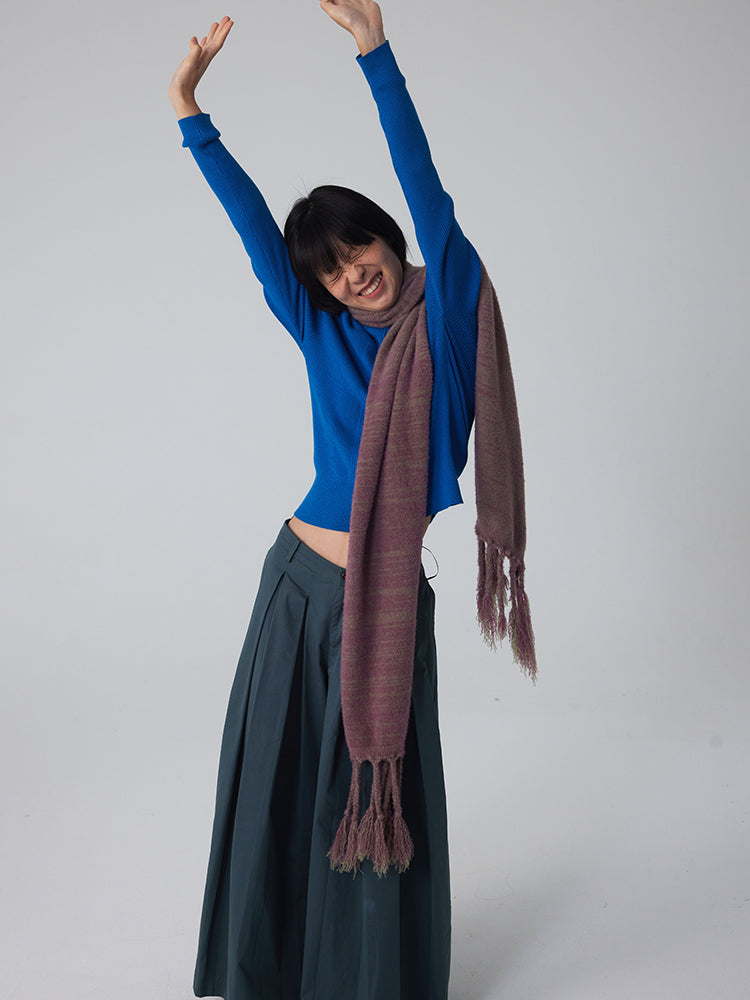 Unisex loser Ballon mit breiten Beinen, einfachen Weithose