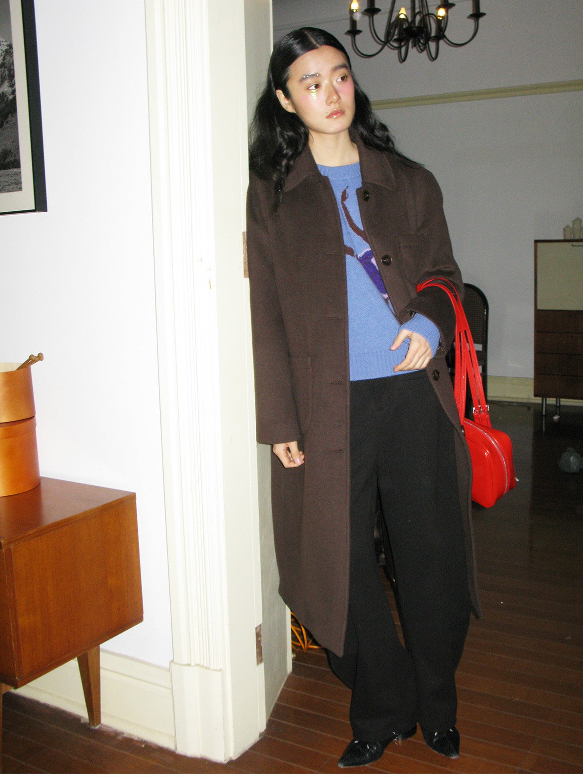 Wool Handsome Balloon Wide-Pants