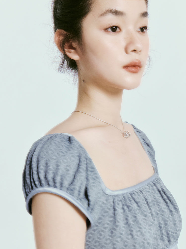 Retro dichtes Flare-ein-Stück