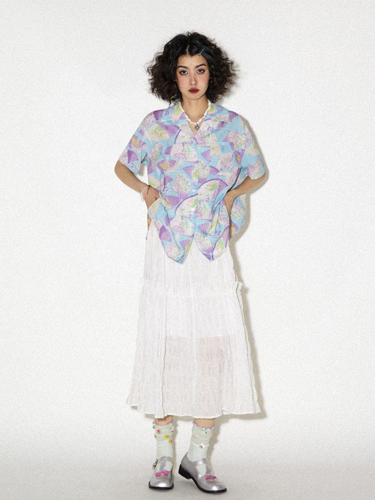 Japanese Fan Modern Nichi Oversize Casual Shirt