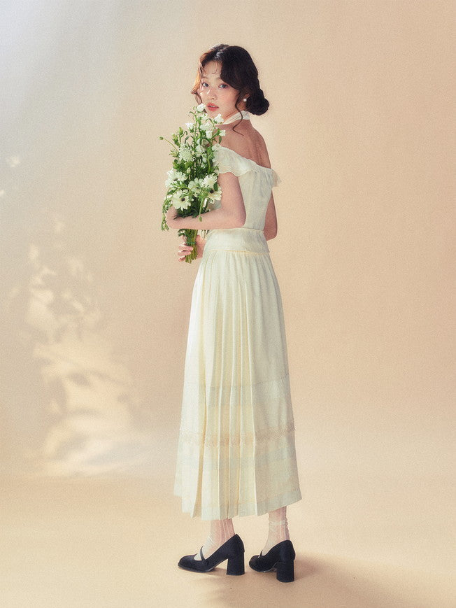 2 타입 레이스 귀여운 짧은 & 긴 중국 세련된 치마