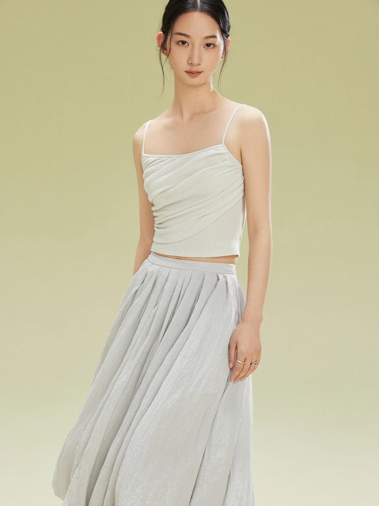 Simple Drape Inner Slim Chic Camisole