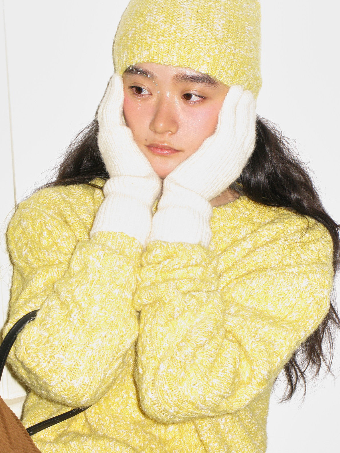 Cwer-Neck Vivid Vintage Simple Chic Cable-Knit