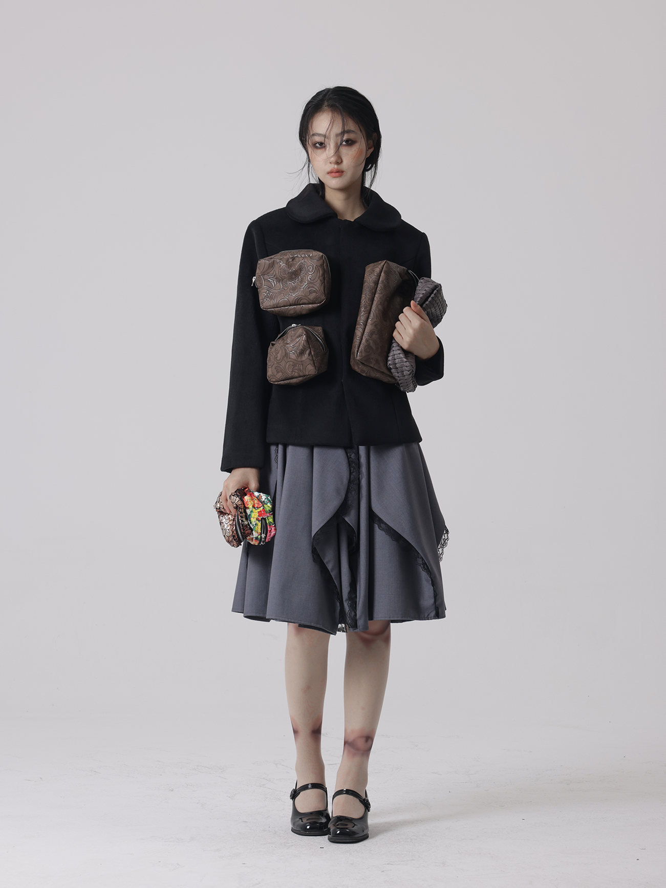 Nichi Poach Removable Unique Conspicuous Jacket