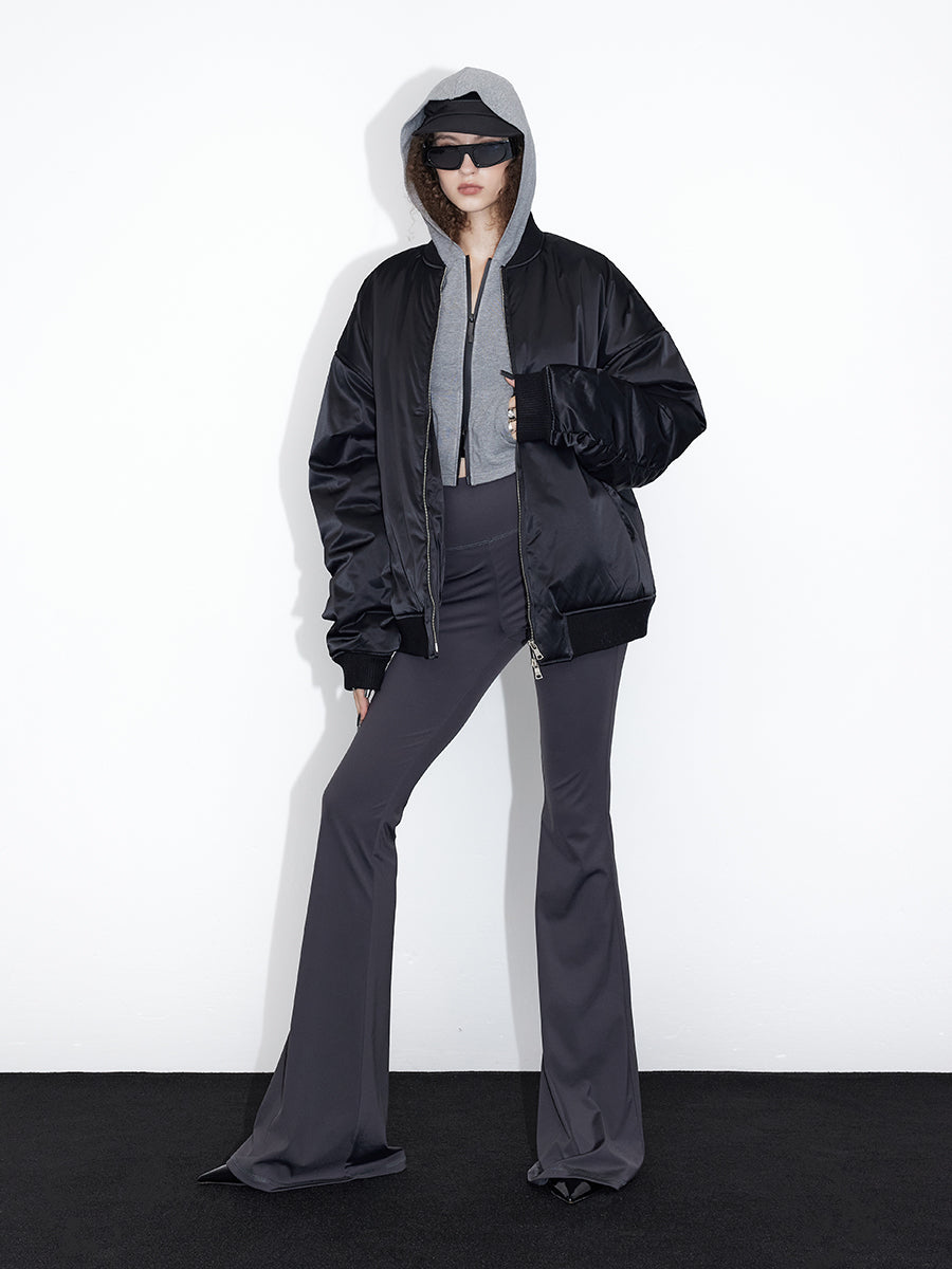 Plain Simple Elegant Flare-Pants