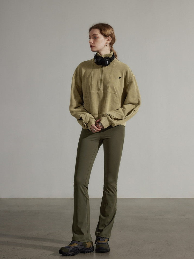 Set-Up Casual Chic Simple Retro Tops&Pants