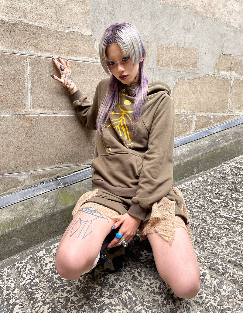 니치 상징 Swodie Back-Conscient Parka