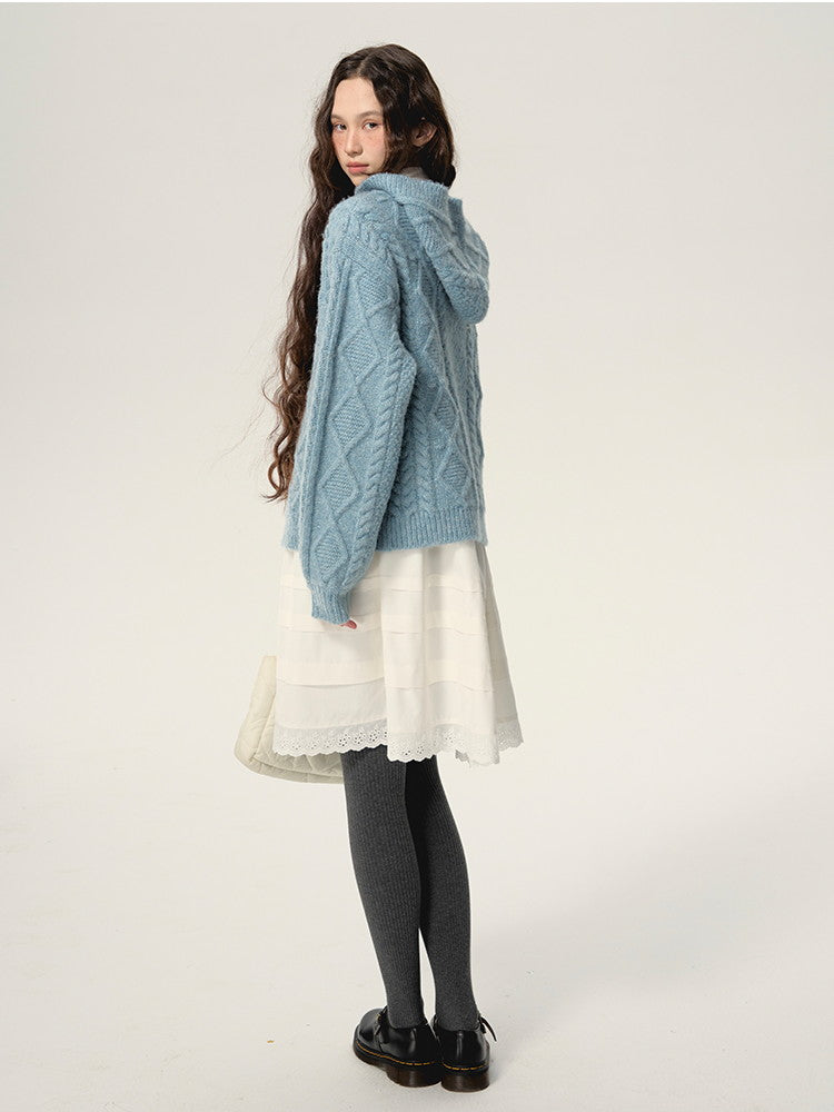 Lace Tiered Natural Simple Layered Camisole-One-Piece