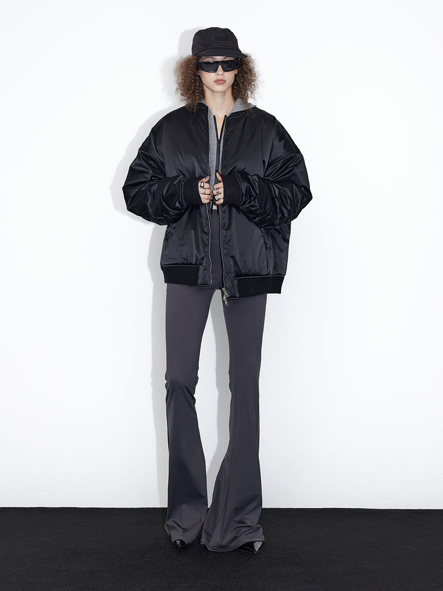 Plain Simple Elegant Flare-Pants