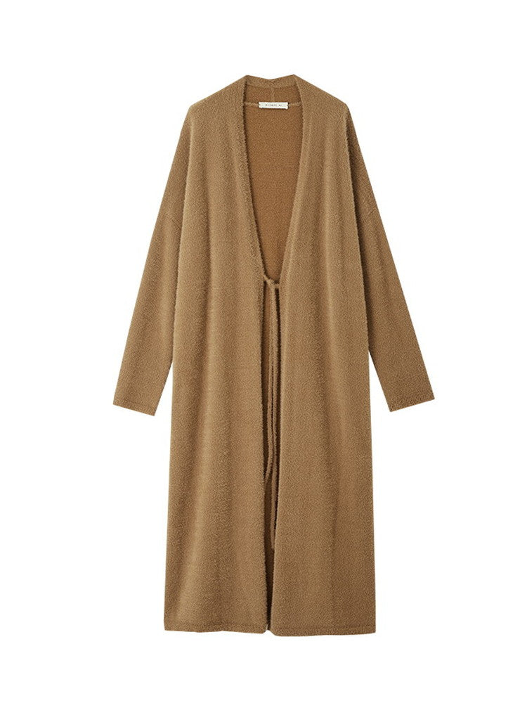 Knit Simple Loose Classy Long-Cardigan