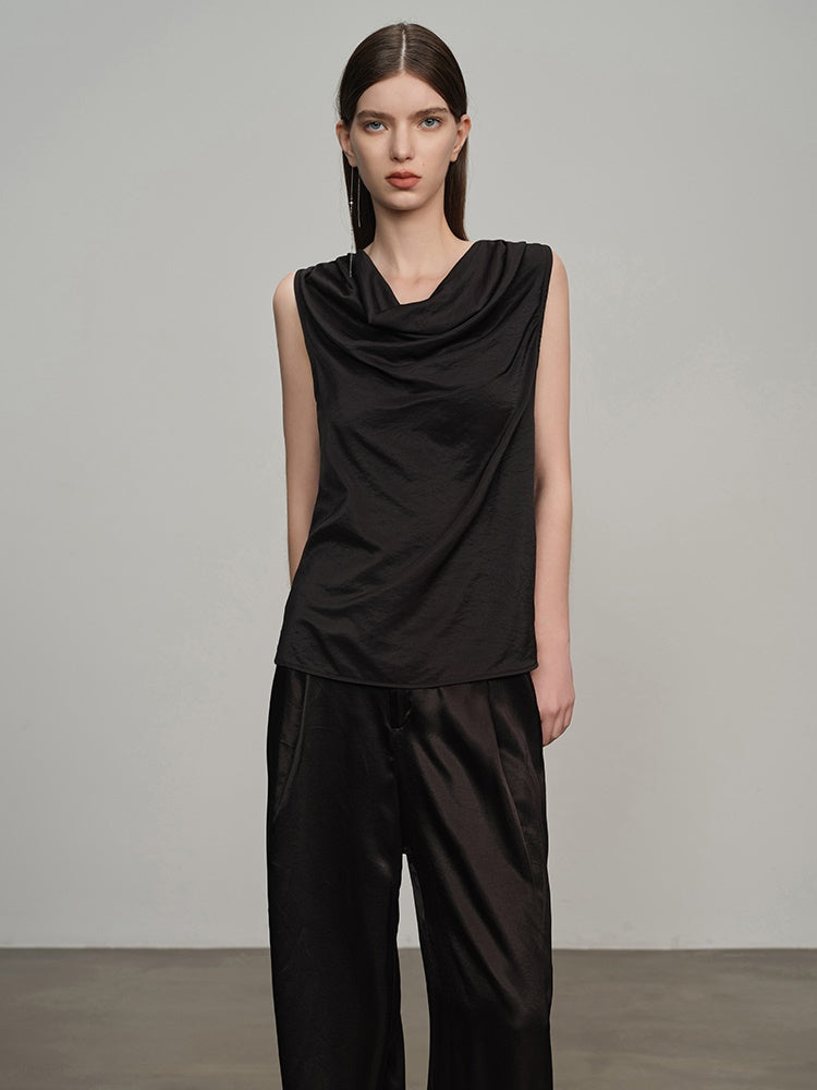 Tie-dye Drape Hig-end Tops & Pants