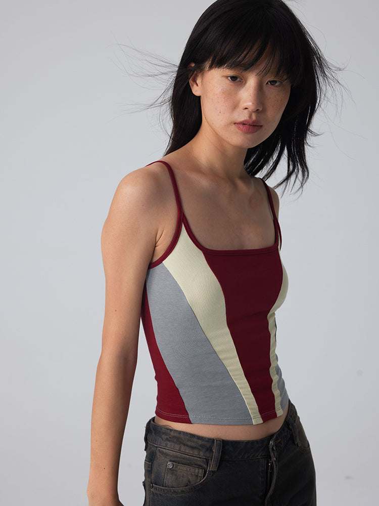 지퍼 슬림 스트레치 짧은 간단한 갈비뼈