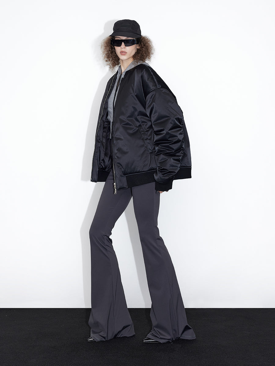 Plain Simple Elegant Flare-Pants