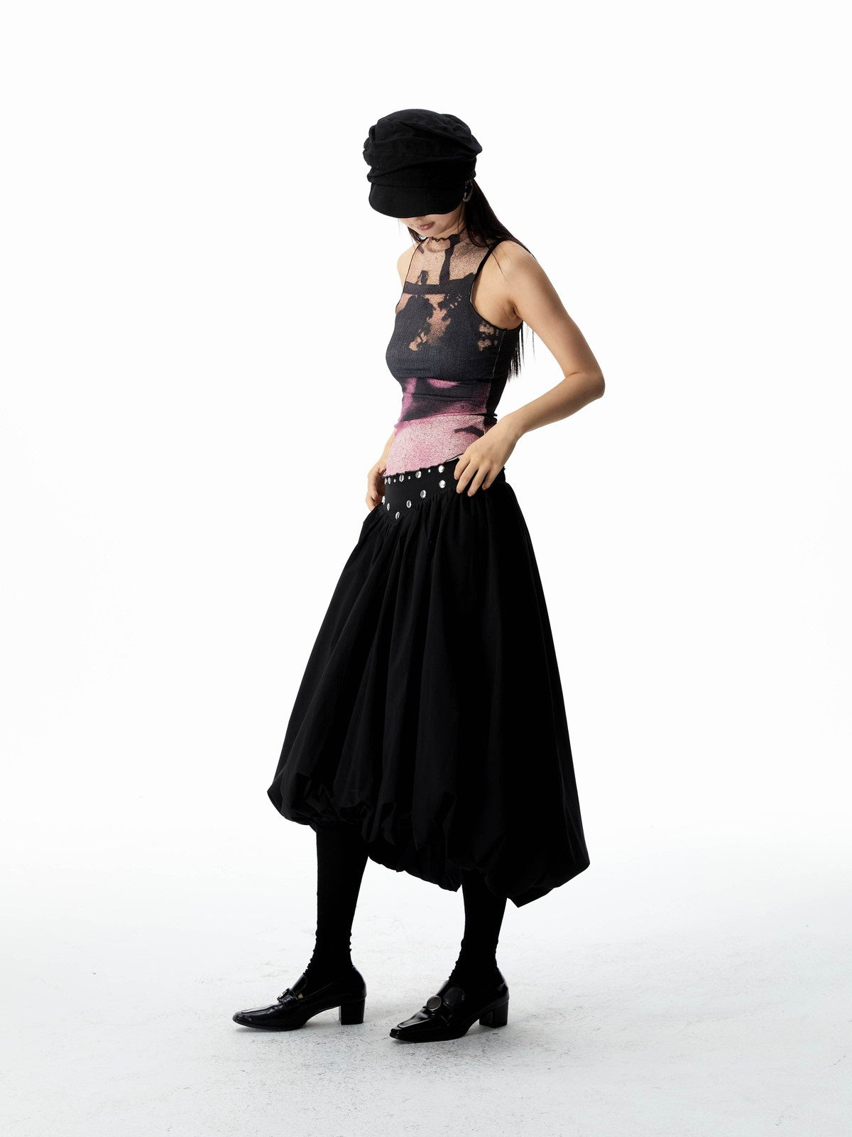 Thin Modern Mellow Sleeveless Cutsew