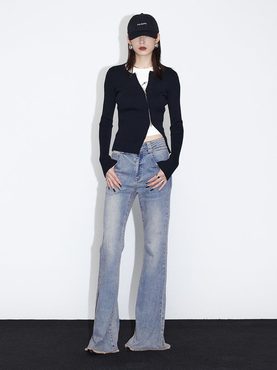 Classy Knit Chic Plain Cardigan