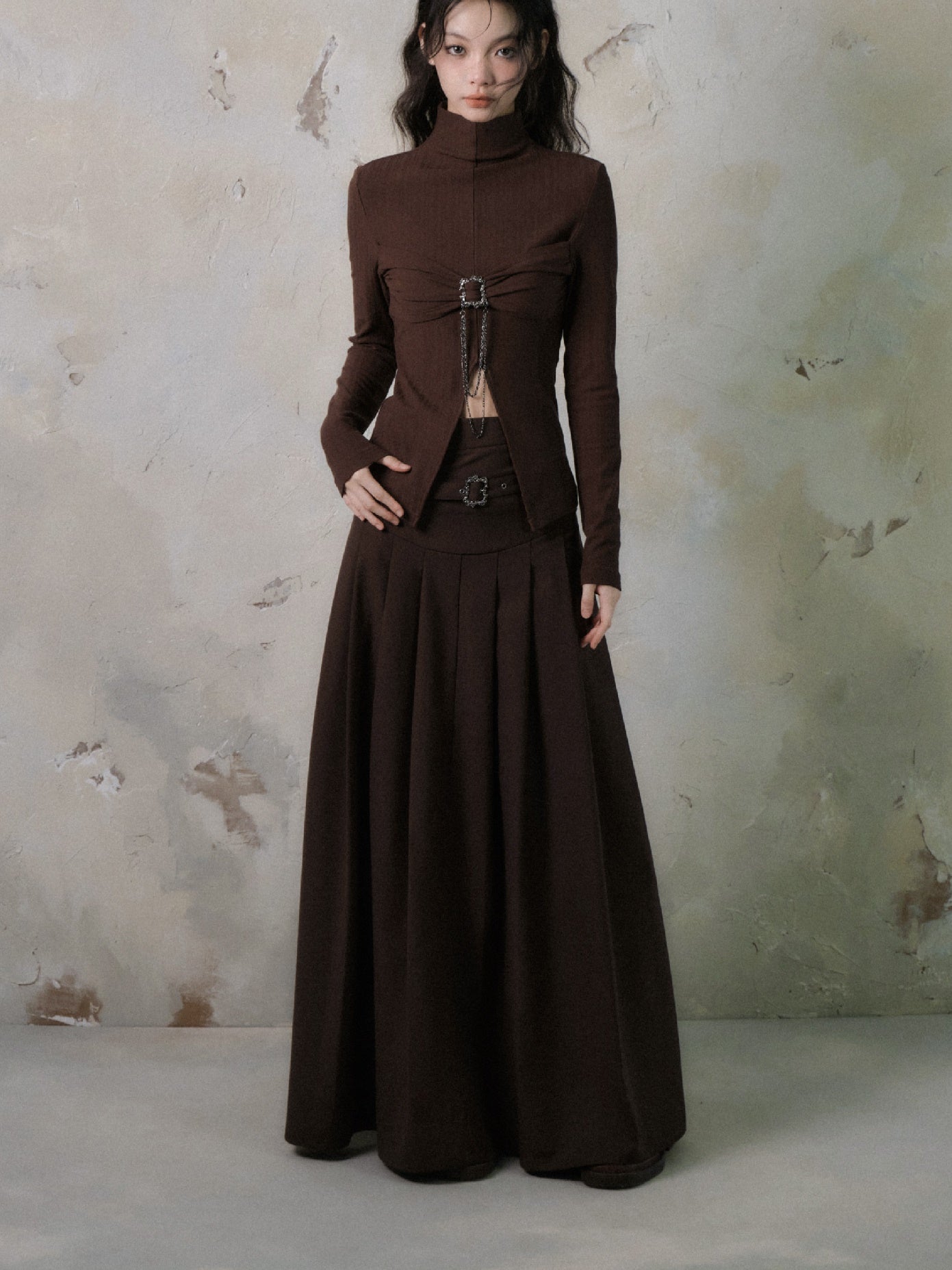 Flare A-Line Plain High-T-Langstrecke