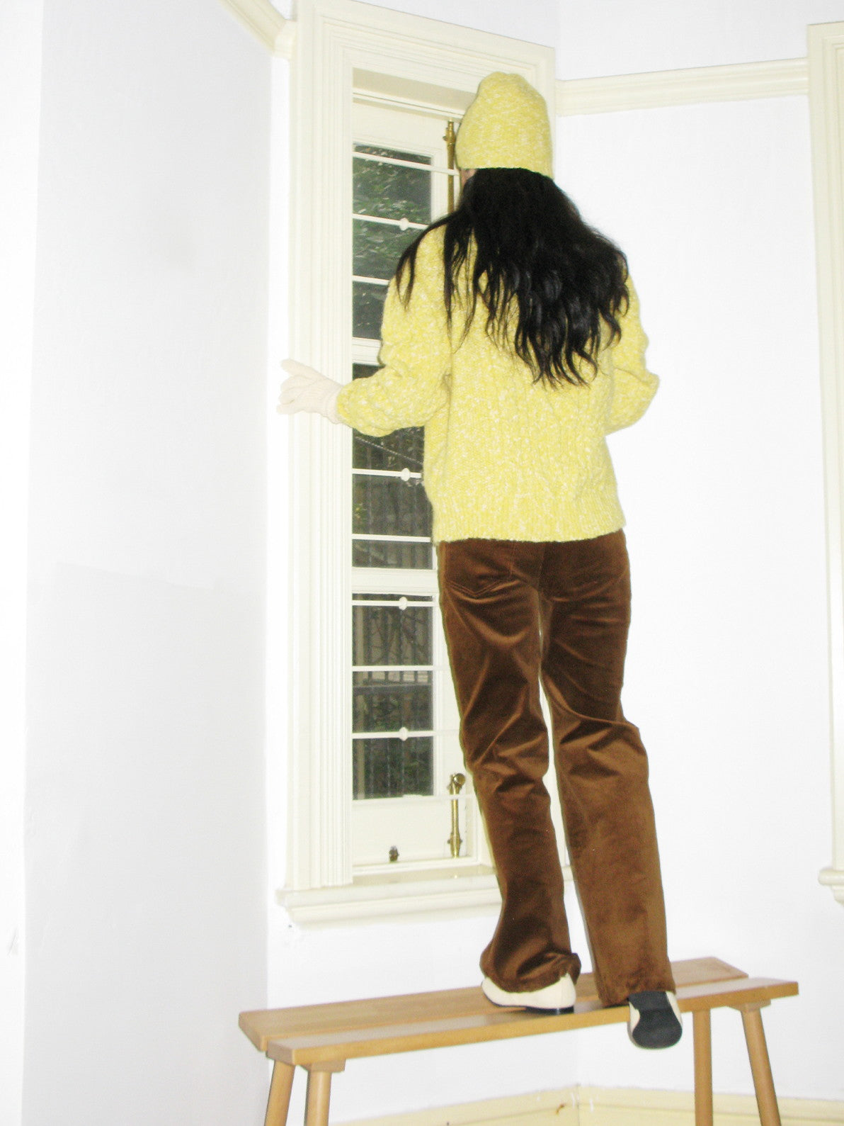 Cwer-Neck Vivid Vintage Simple Chic Cable-Knit