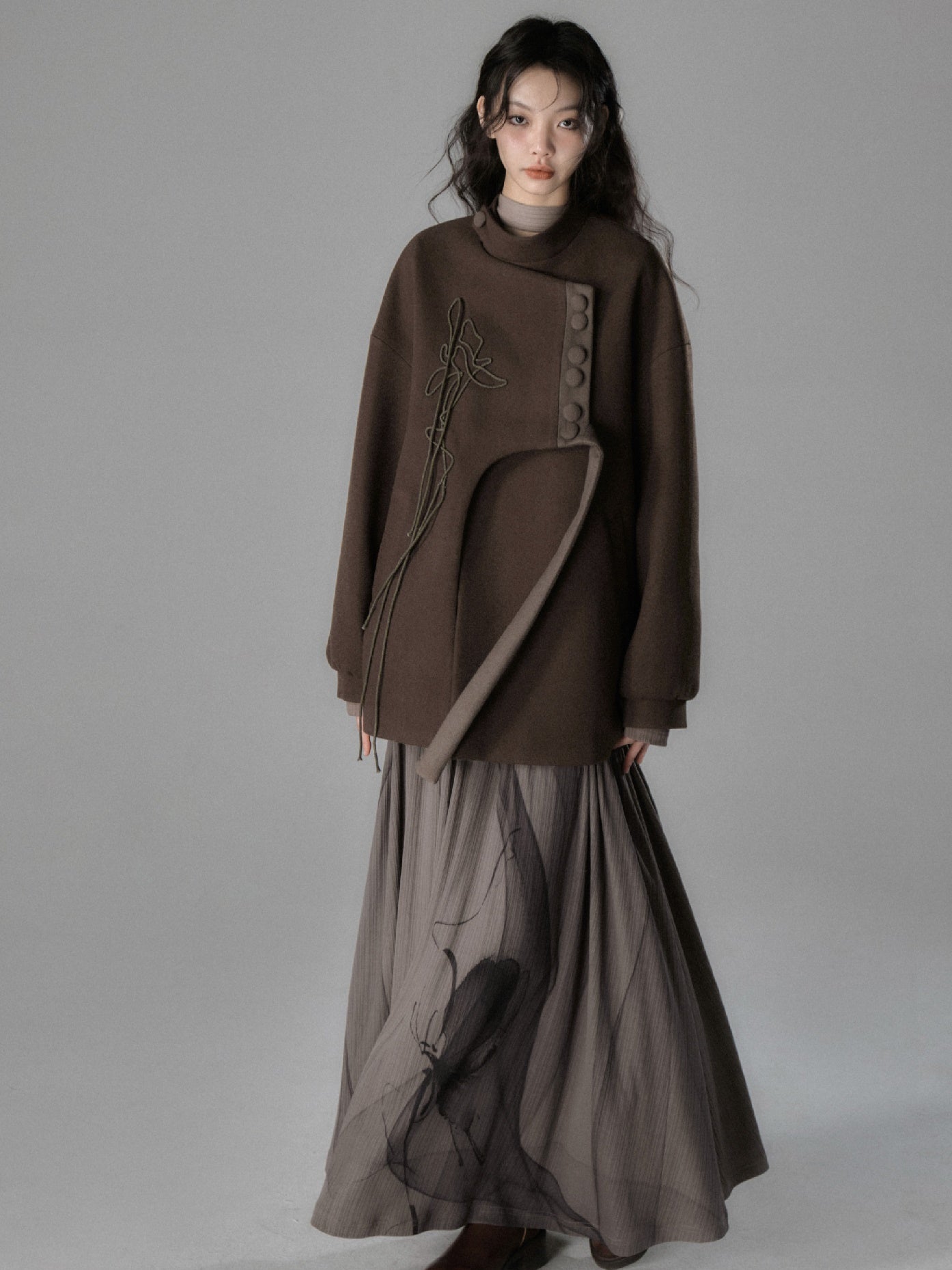 Flare Long Elegant Chic Slim Retro One-Piece