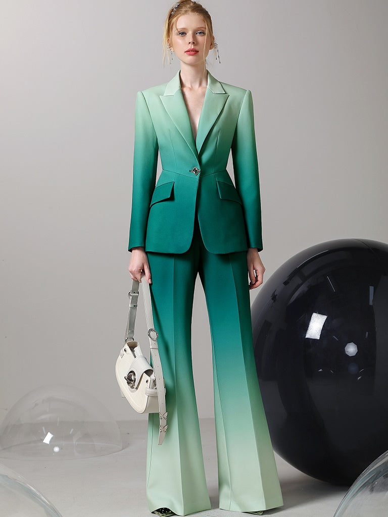 Jacket&Pants Suit Gradation Nichi Conspicuous Set-Up