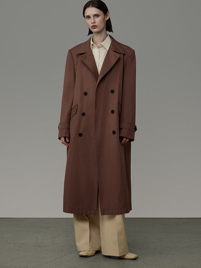 Chic Classy Simple Slim Long-Coat