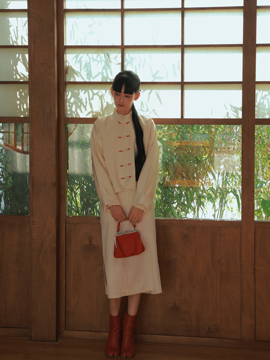 Stickerei MAO-Kriegen China Retro Jacke