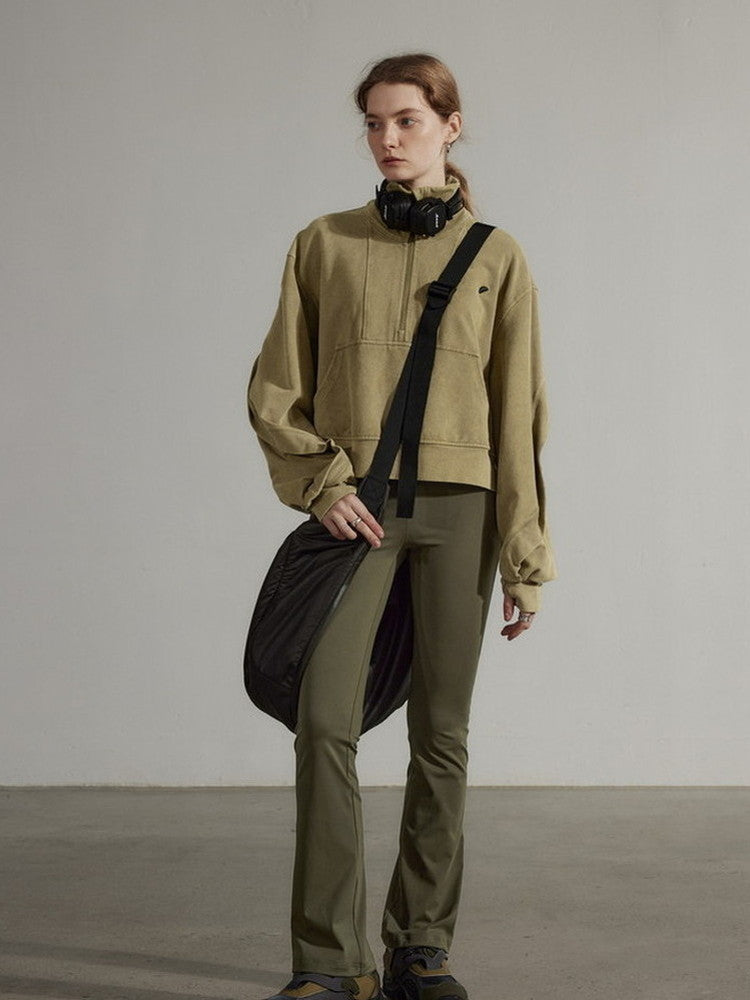 Set-Up Casual Chic Simple Retro Tops&Pants