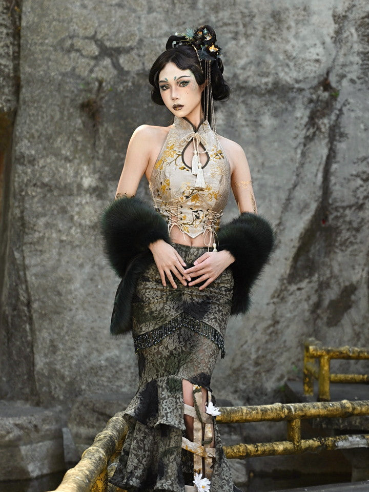 Fur Elegant Fluffily Plain Bolero