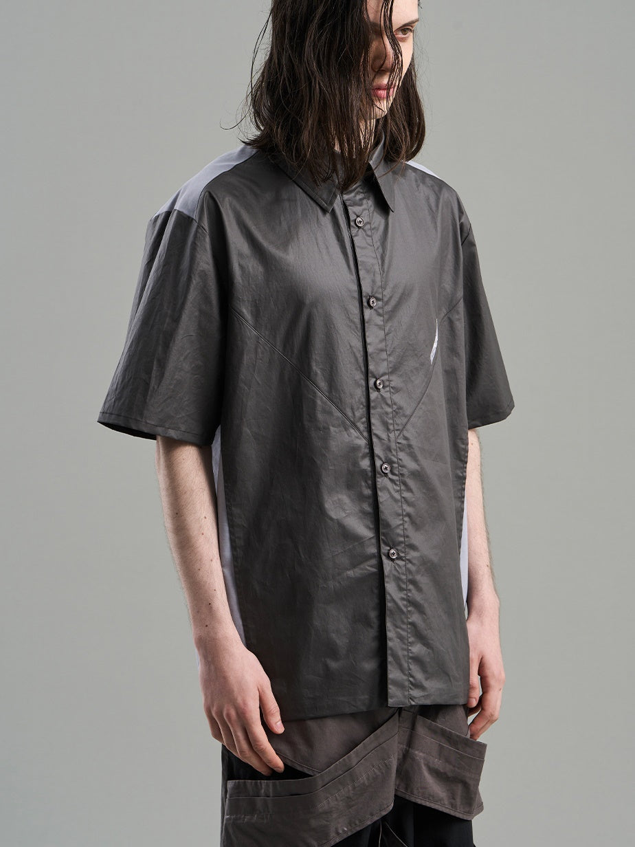 Tassel 대비 캐주얼 한 의식적인 니치 셔츠