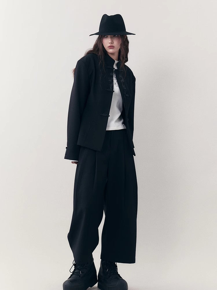 China Dragon Mao-Collar Retro Chic Jacket