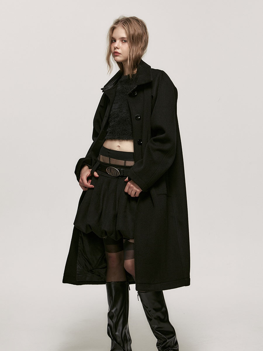 Setup Casual einfacher Anzug Woolt-Jacket & Ballon-Rocke