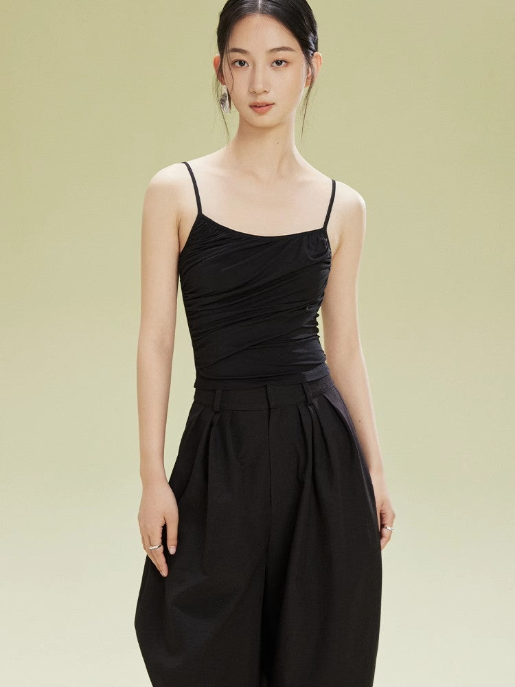Simple Drape Inner Slim Chic Camisole