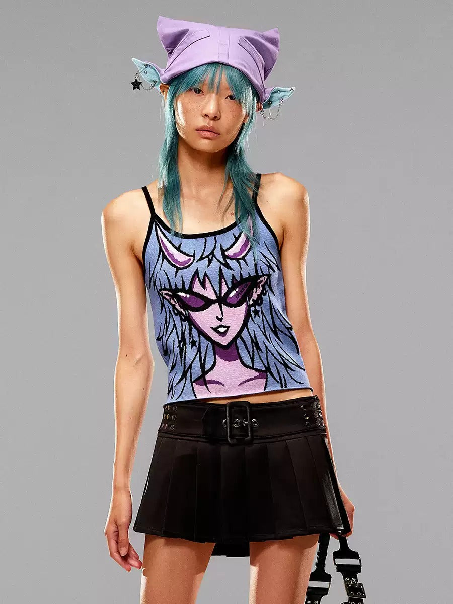 Elf Ear Chain Star Stretch Nichi Hat